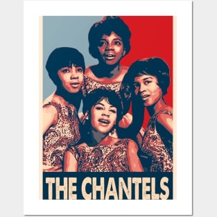 Nostalgic Notes Chantel Band T-Shirts, Wear the Melody of Doo-Wop Royalty with Grace Posters and Art